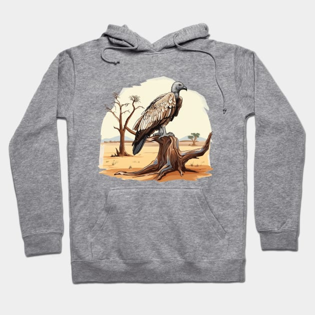 Vulture Bird Hoodie by zooleisurelife